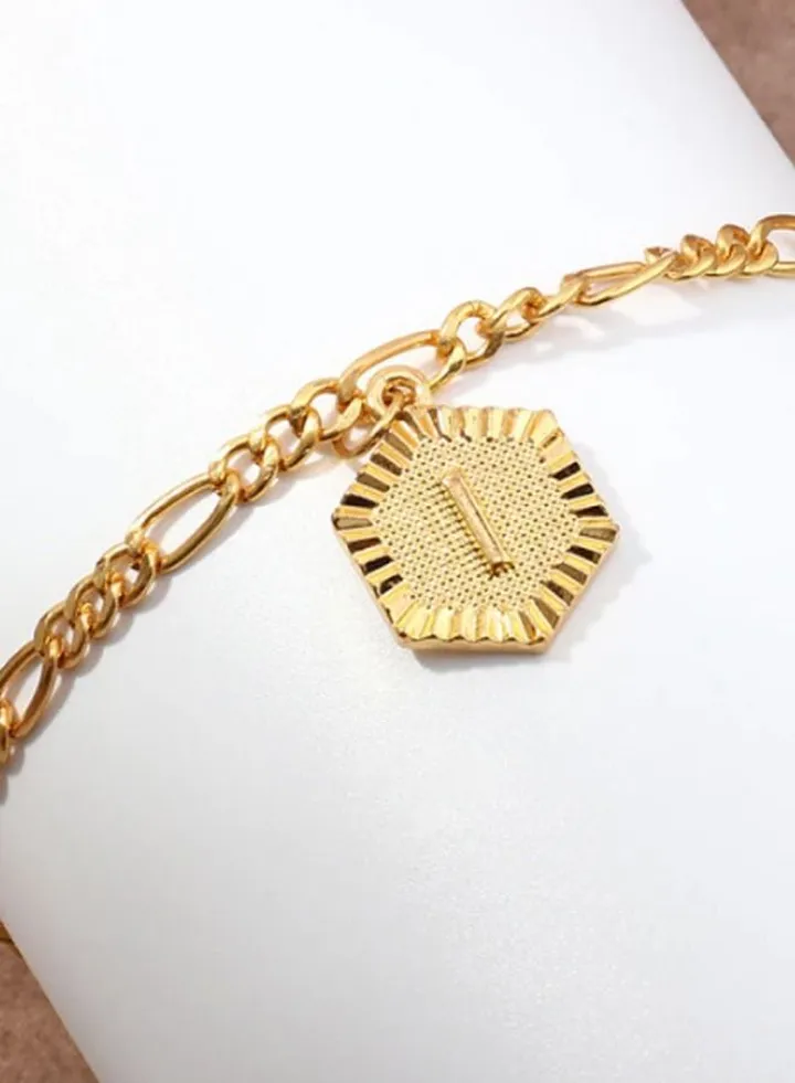 Fashion Letter Foot Jewelry Trendy Initial Alphabet Anklets For Women
