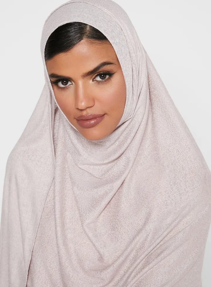 Net Textured Instant Scarf