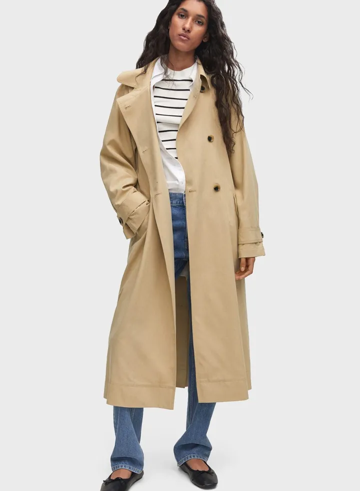 Longline Trench Coat