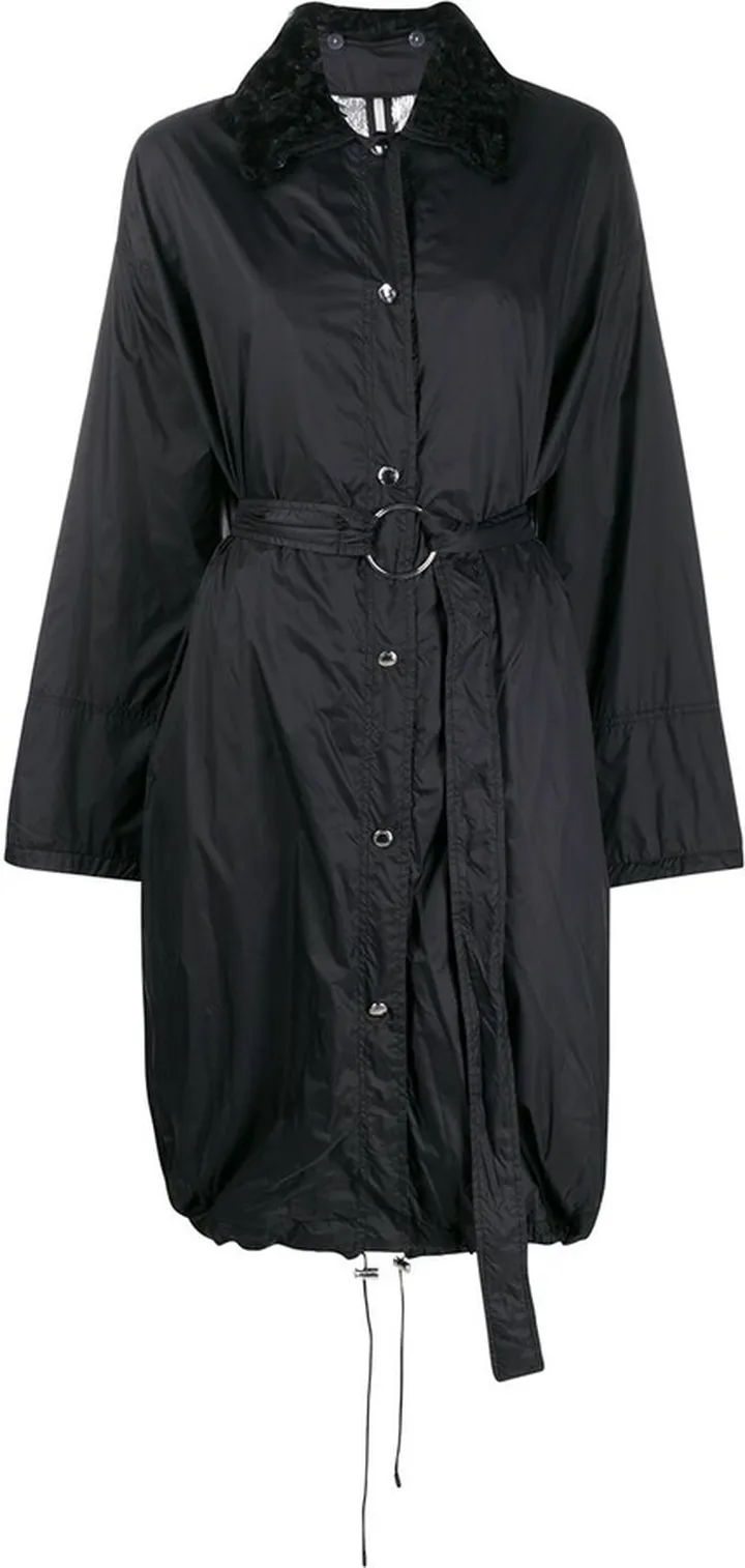 Belted Mid-Length Parka