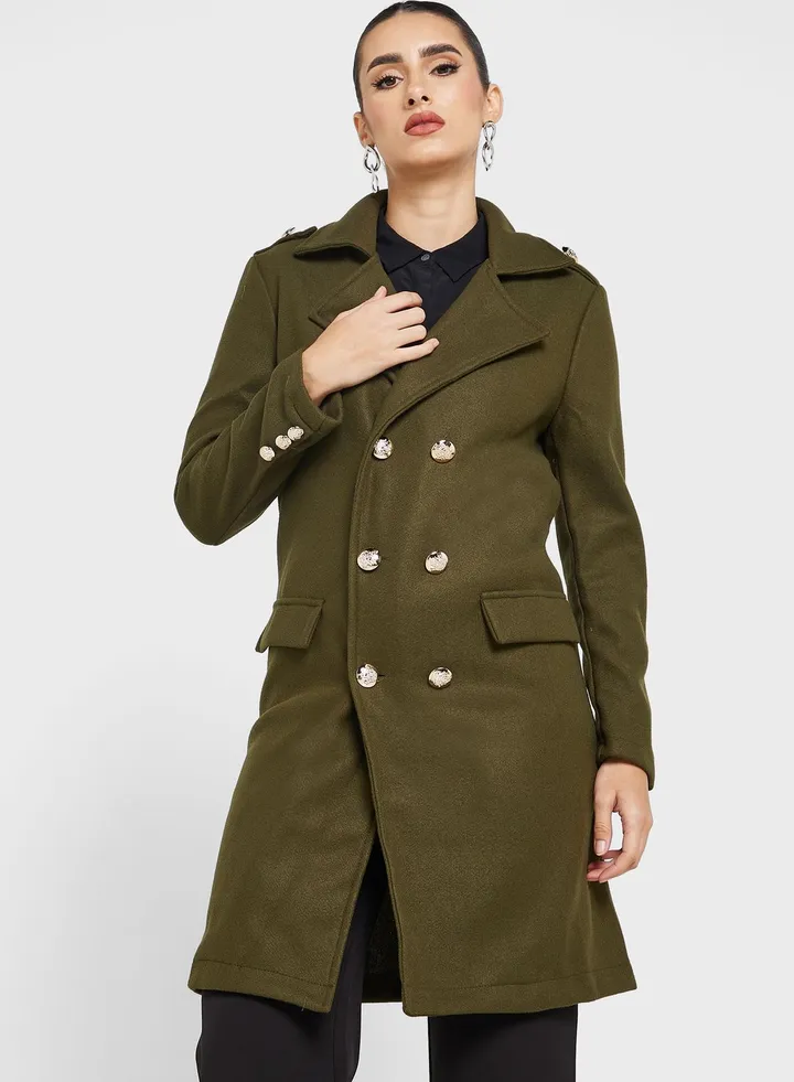 Double Breasted Coat