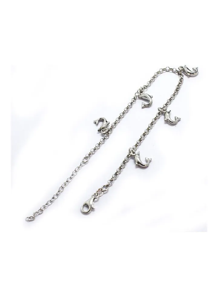 925 Sterling Silver Fashionable Anklet