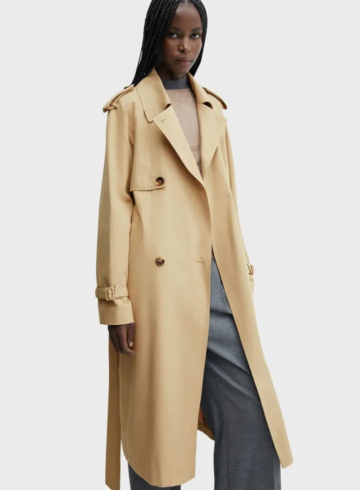 Longline Trench Coat