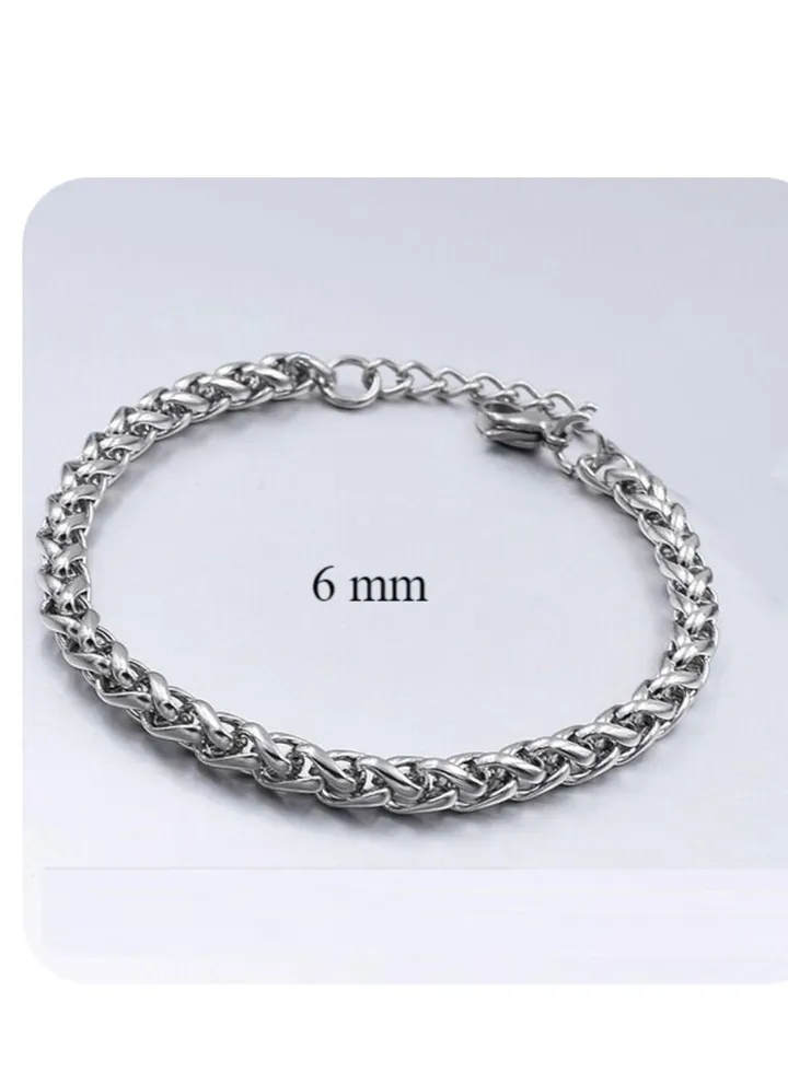 Stainless Steel Anklet - 6mm