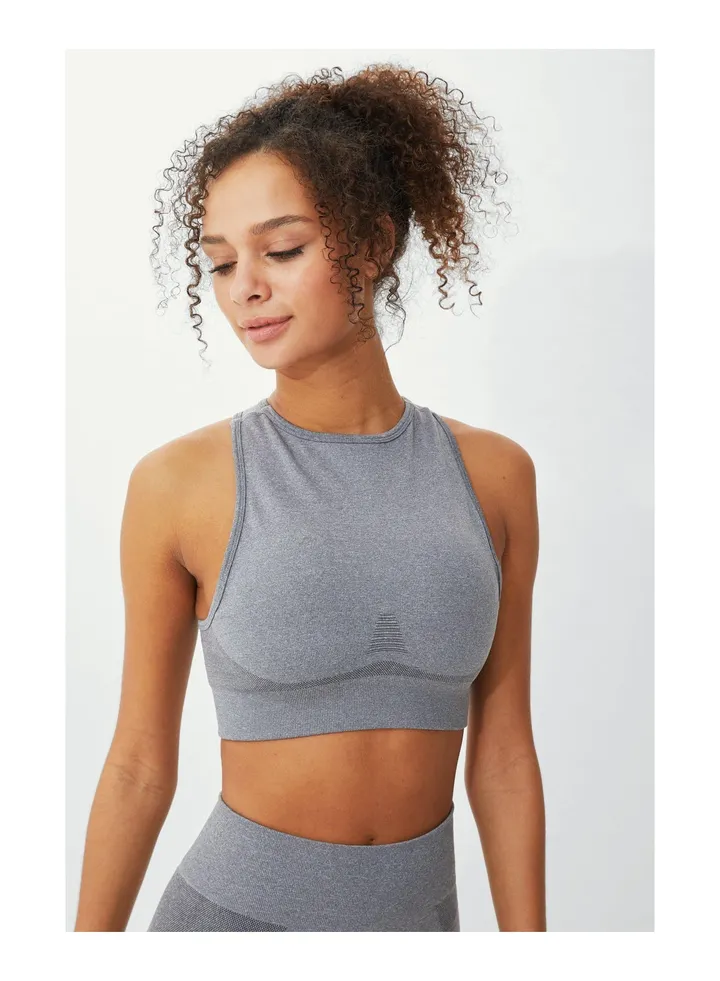 Seamless Longline Yoga Crop