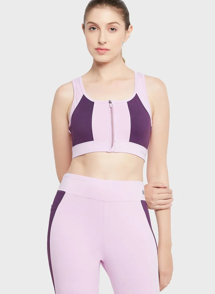 Color Block Sports Bra