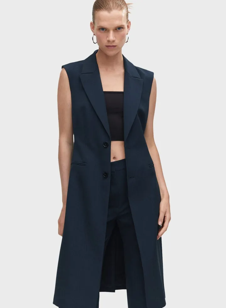 Longline Waist Coat