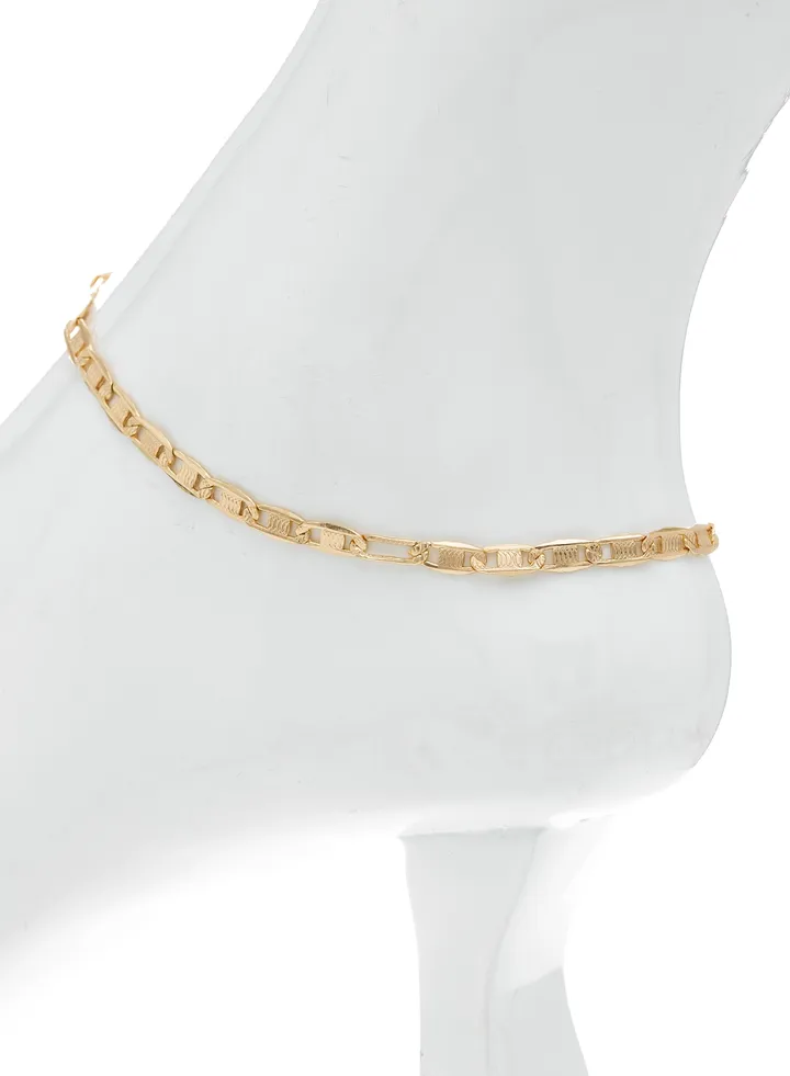 Elegant chain anklet