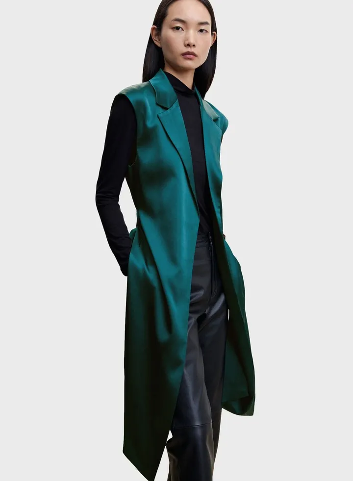 Belted Longline Coat