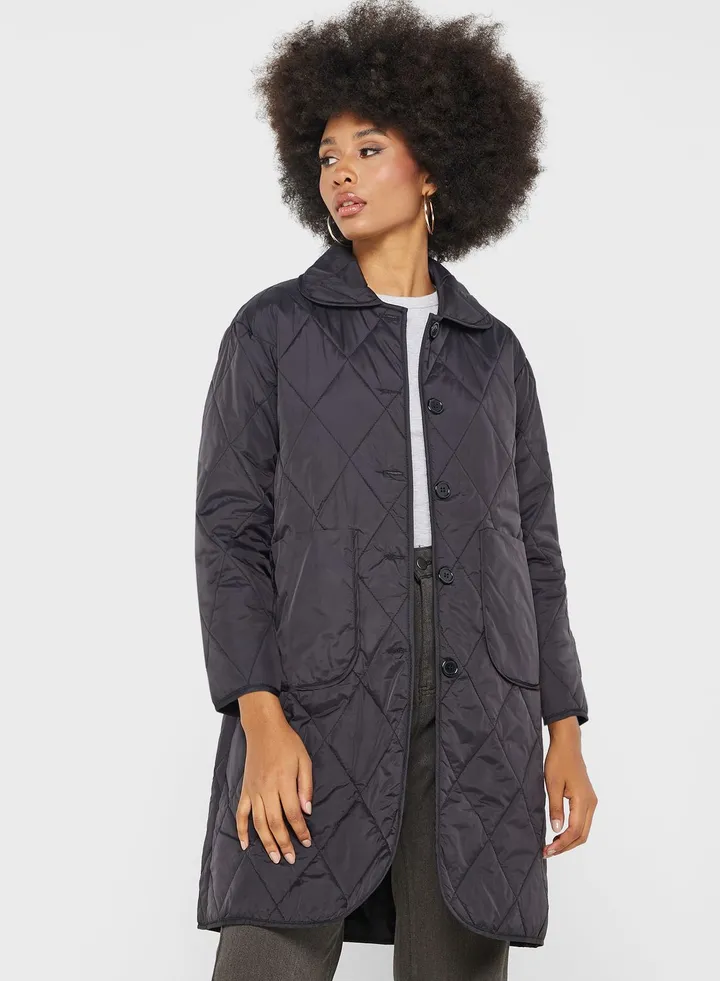 Longline Padded Coat