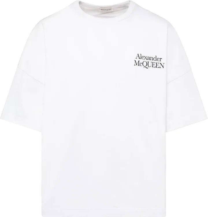 Logo printed cotton t-shirt