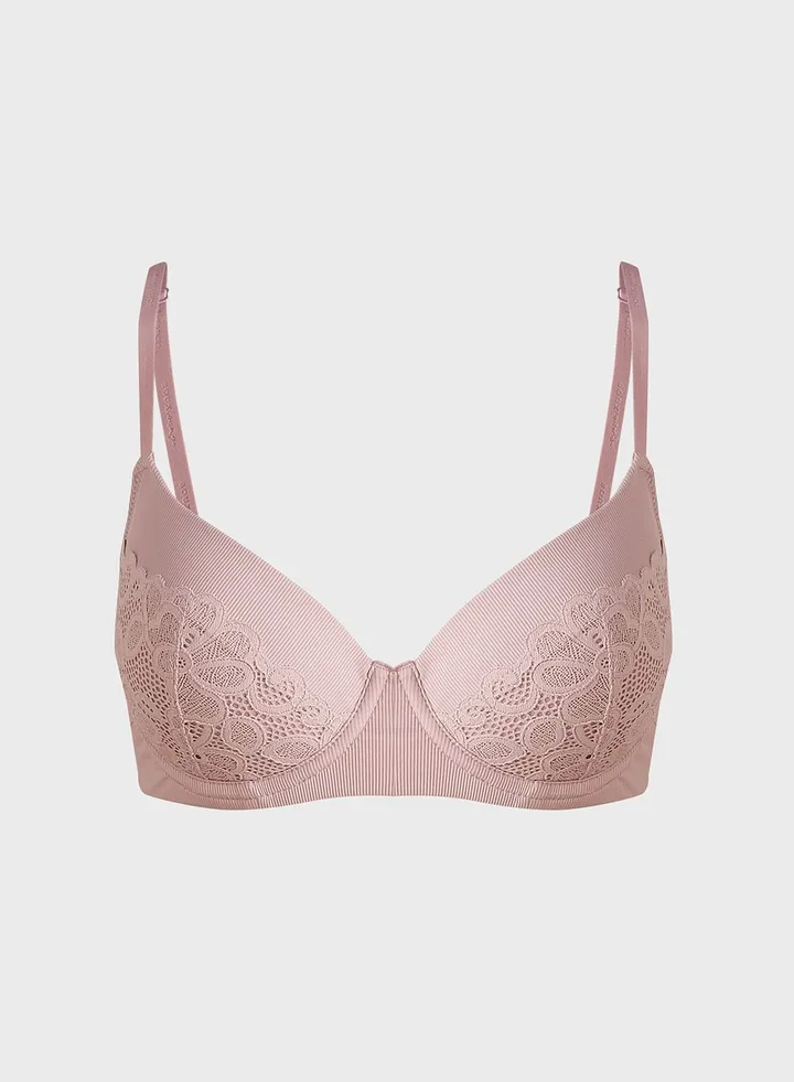 Boux Lounge Lace Balconette Bra