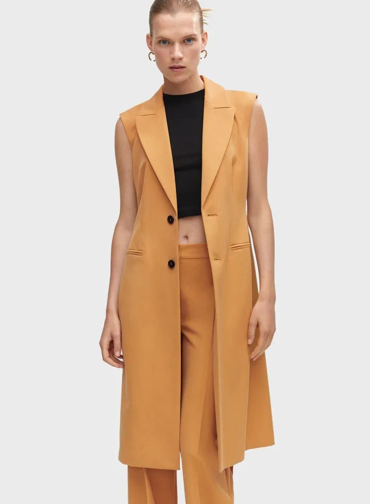 Longline Waist Coat