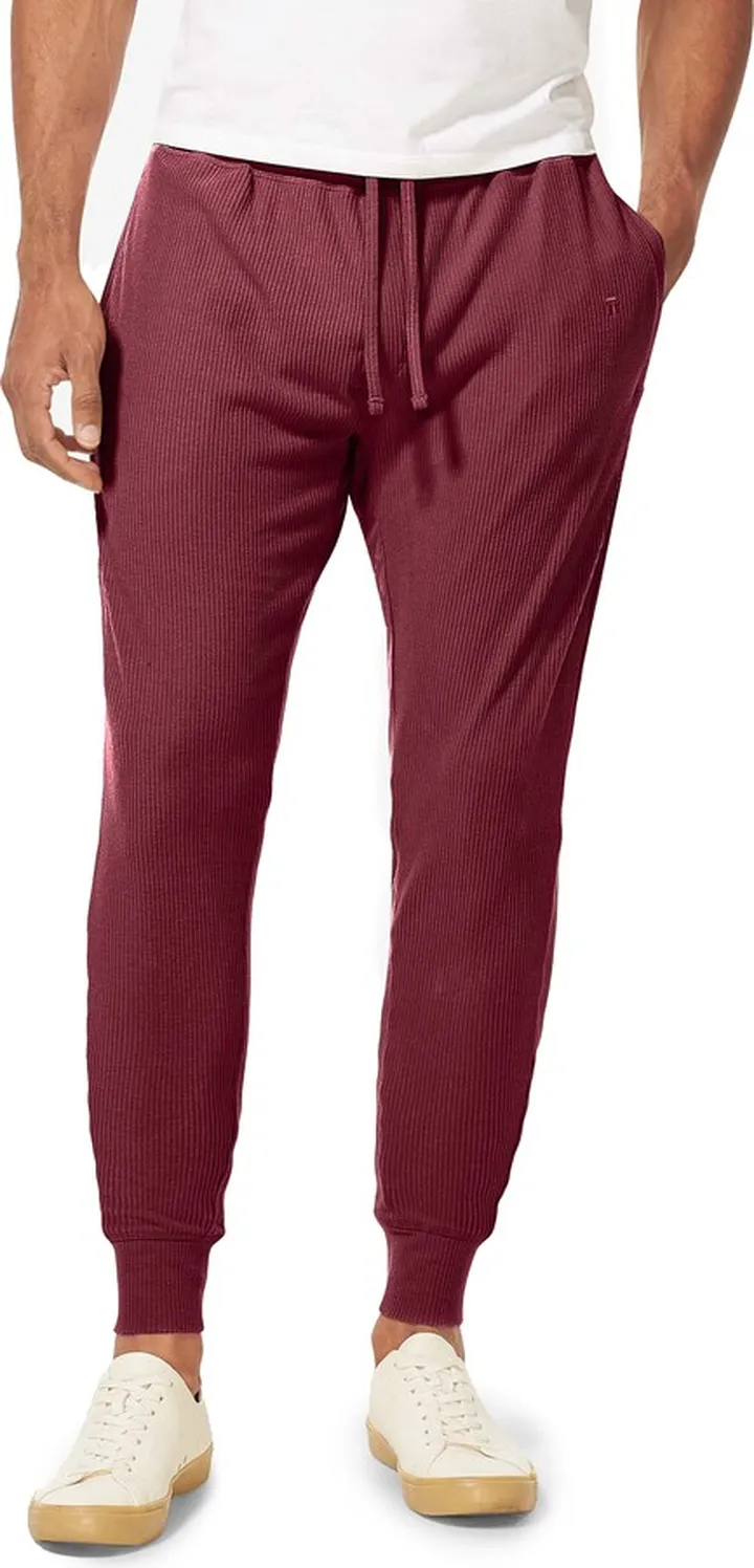 Brushed Rib Lounge Joggers
