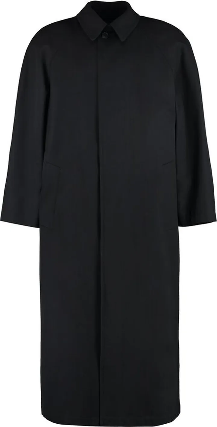 Balenciaga Long Loose-Fit Coat