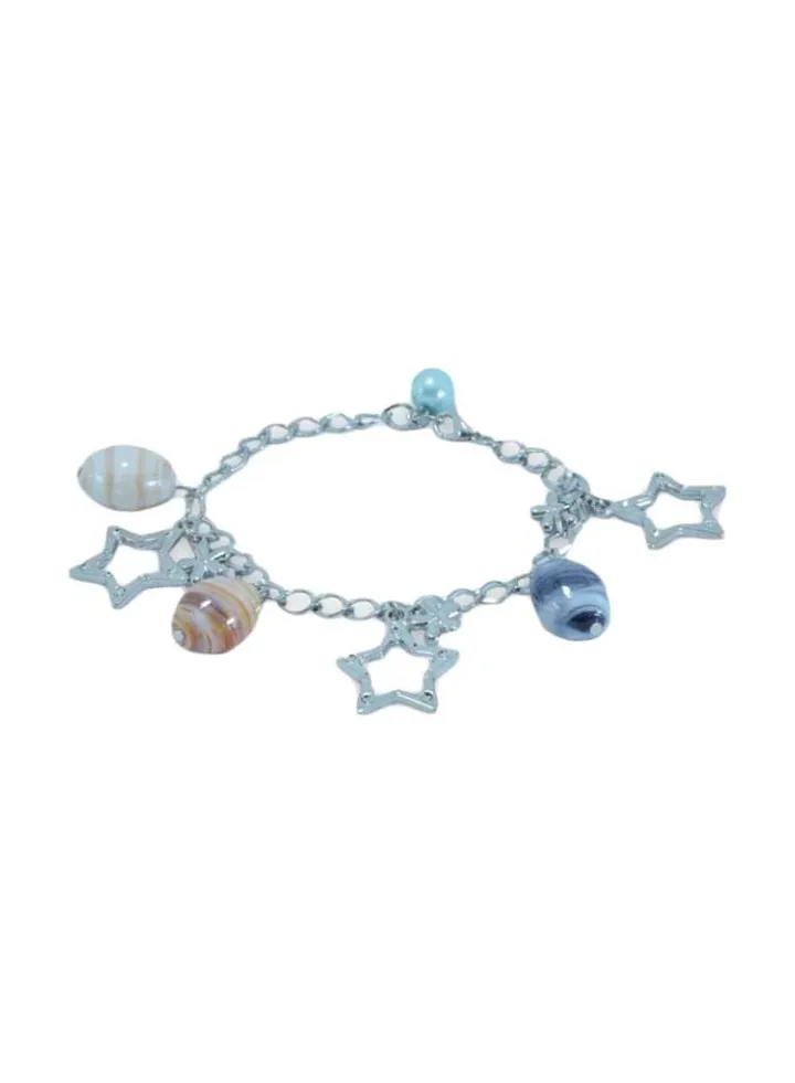 Copper Stone Studded Anklet