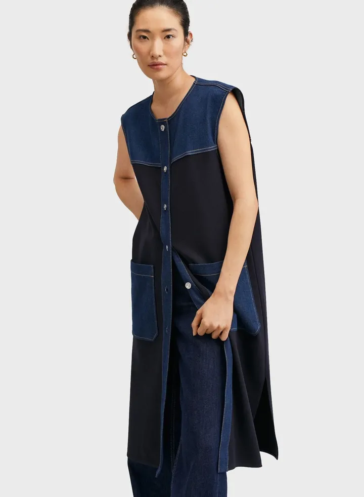 Longline Knitted Coat