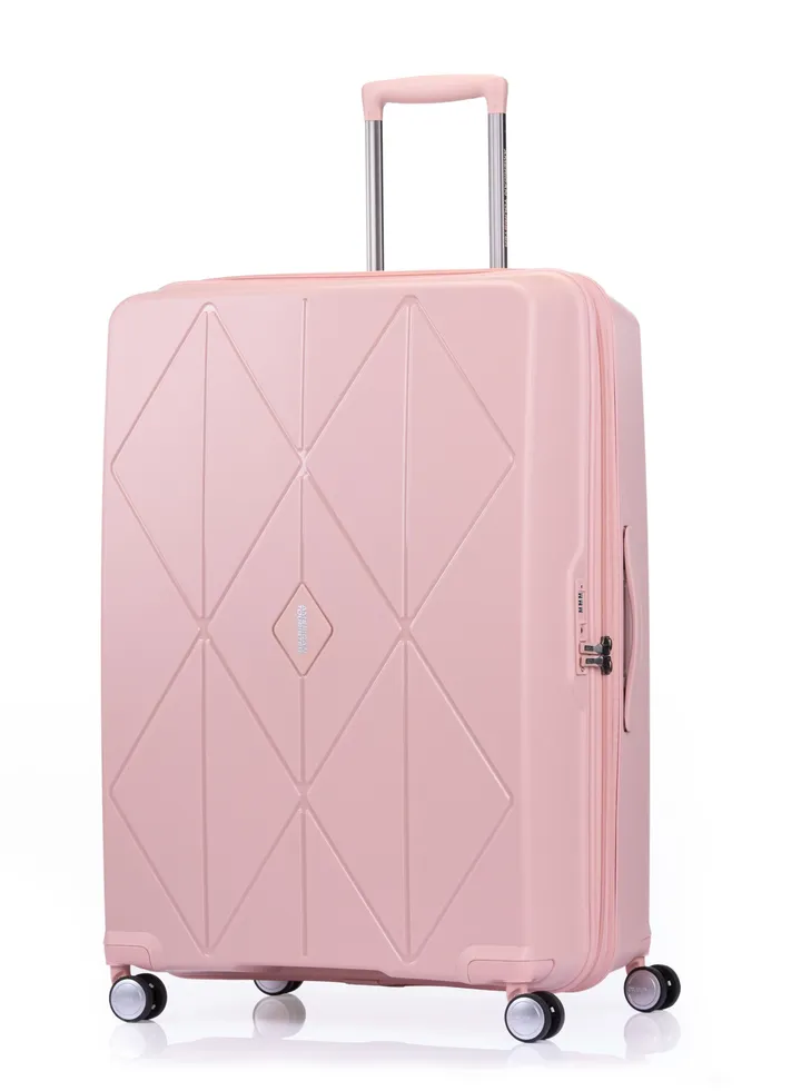 American Tourister ARGYLE hard spinner luggage large TSA 81 cm - pink
