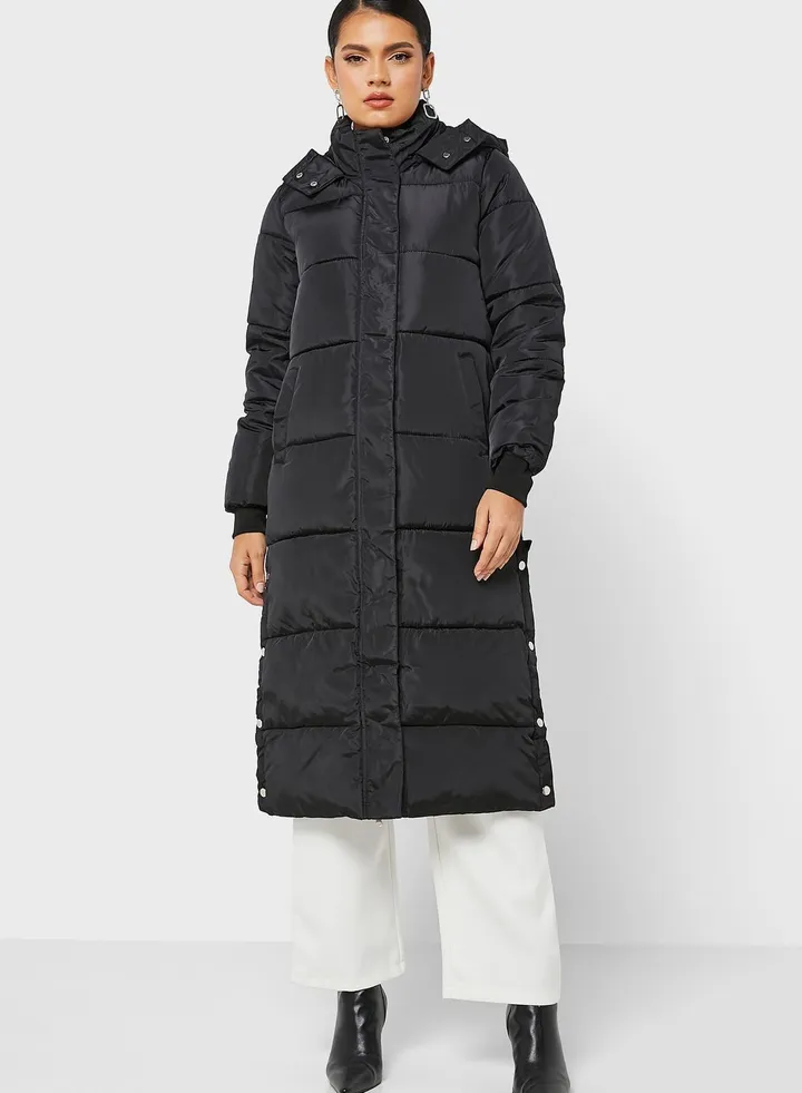 Longline Padded Coat