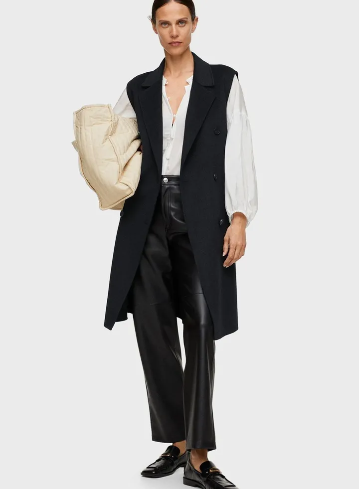 Longline Knitted Coat