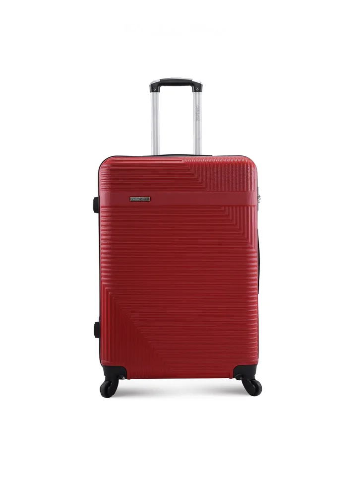 Lightweight ABS Hard Side Spinner Large Checked In Luggage Trolley Bag with Lock