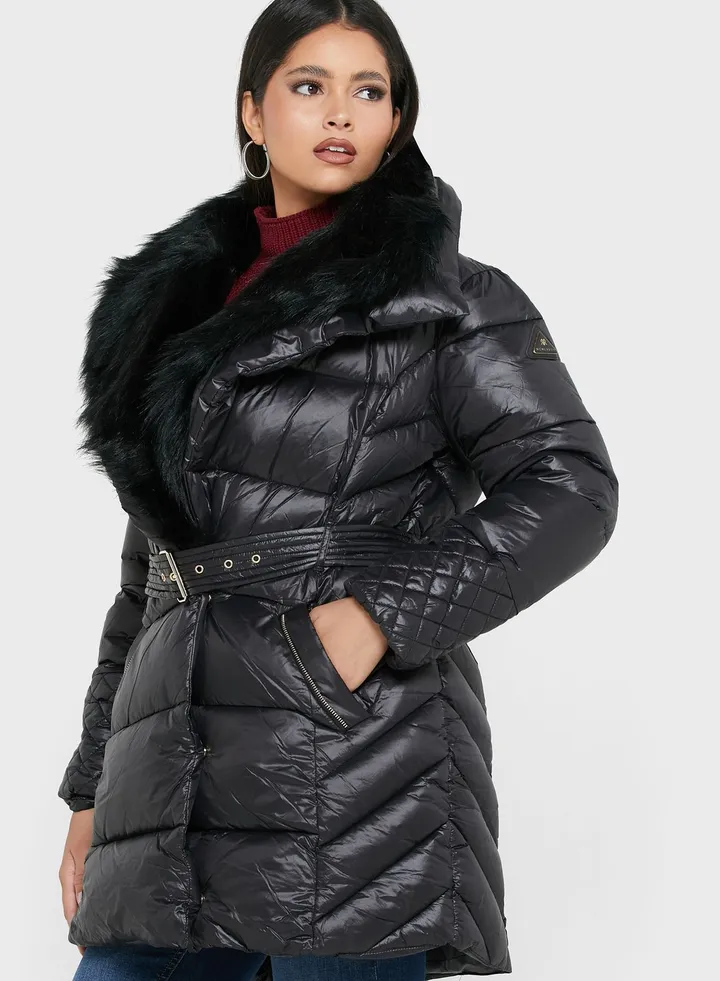 Knitted Trench Coat