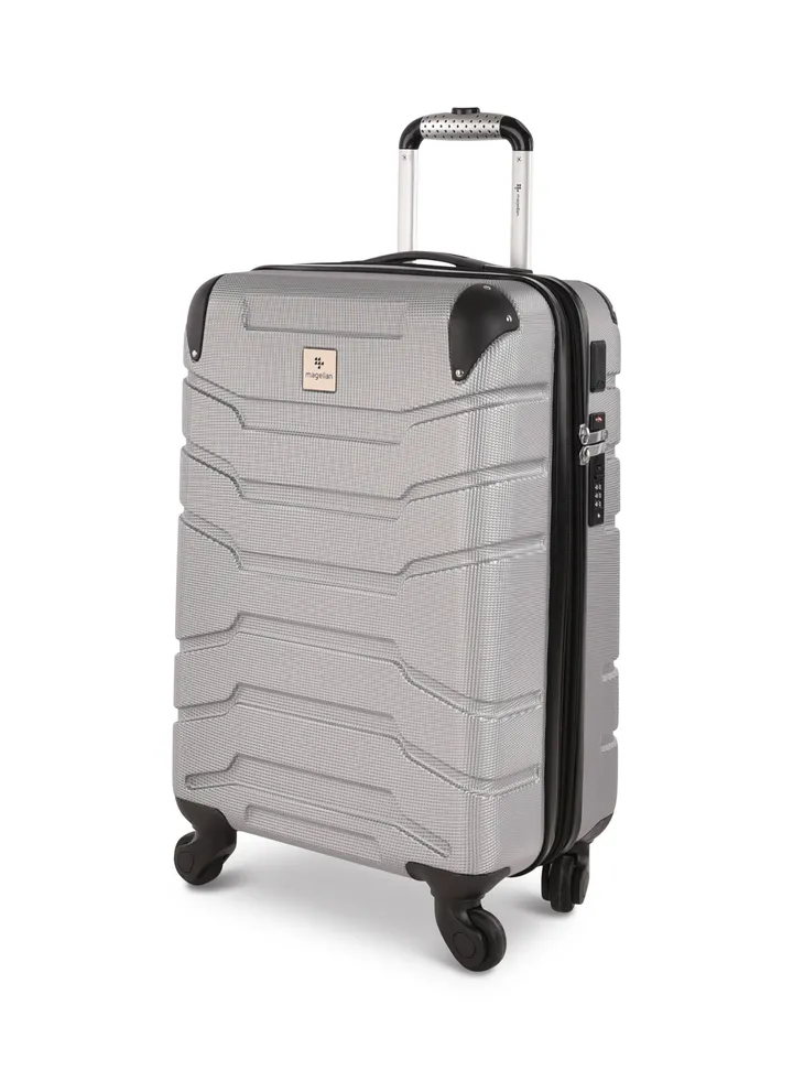 Magellan Carry On ABS Luggage Trolley Travel Bag 1Pc HK092-20