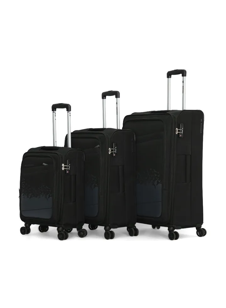 Sonada Sonada Luggage Set 3 Pieces L 28-M 24-S 20 Black