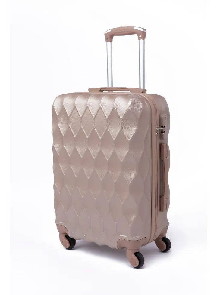 Cabin Carry Check-In Luggage Trolley Size 20 inch Gold