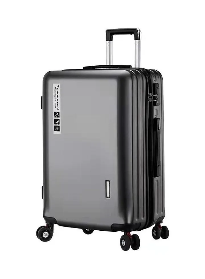 Fashion Boutique Medium Check inLuggage Trolley Grey