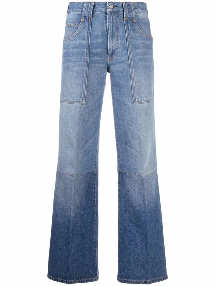High-Rise Wide-Leg Jeans