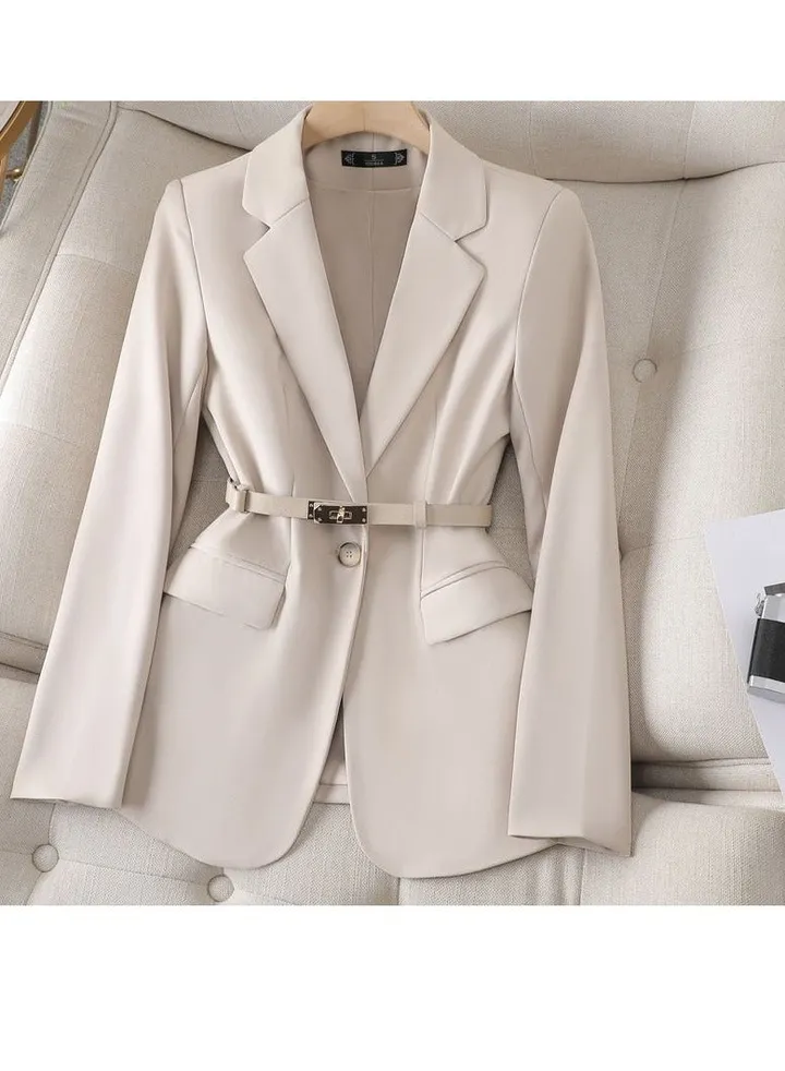 New Fashion Celebrity Light Luxury Style Sequin Suit Coat