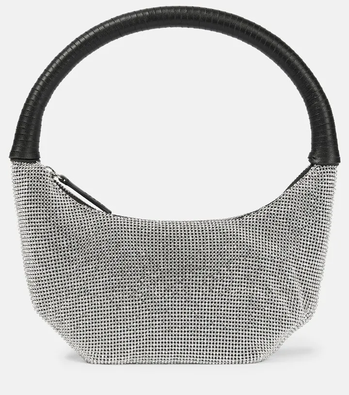 Pepper crystal-embellished tote bag