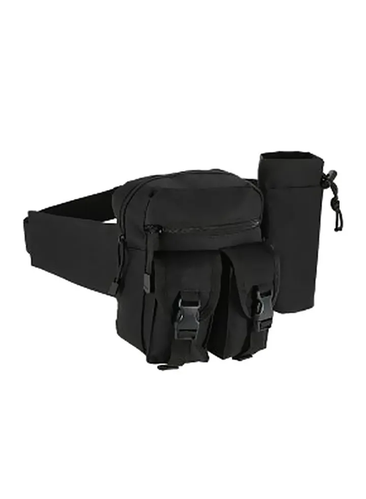 Tactical Outdoor Military Hip Belt Waistpack Black