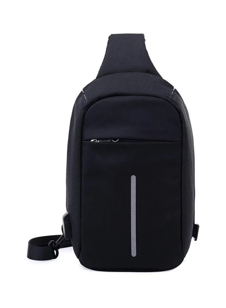 USB Charging Port Carry Bag Black