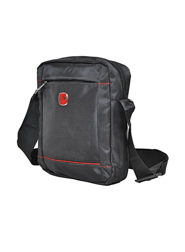 Polyester Crossover Bag Black
