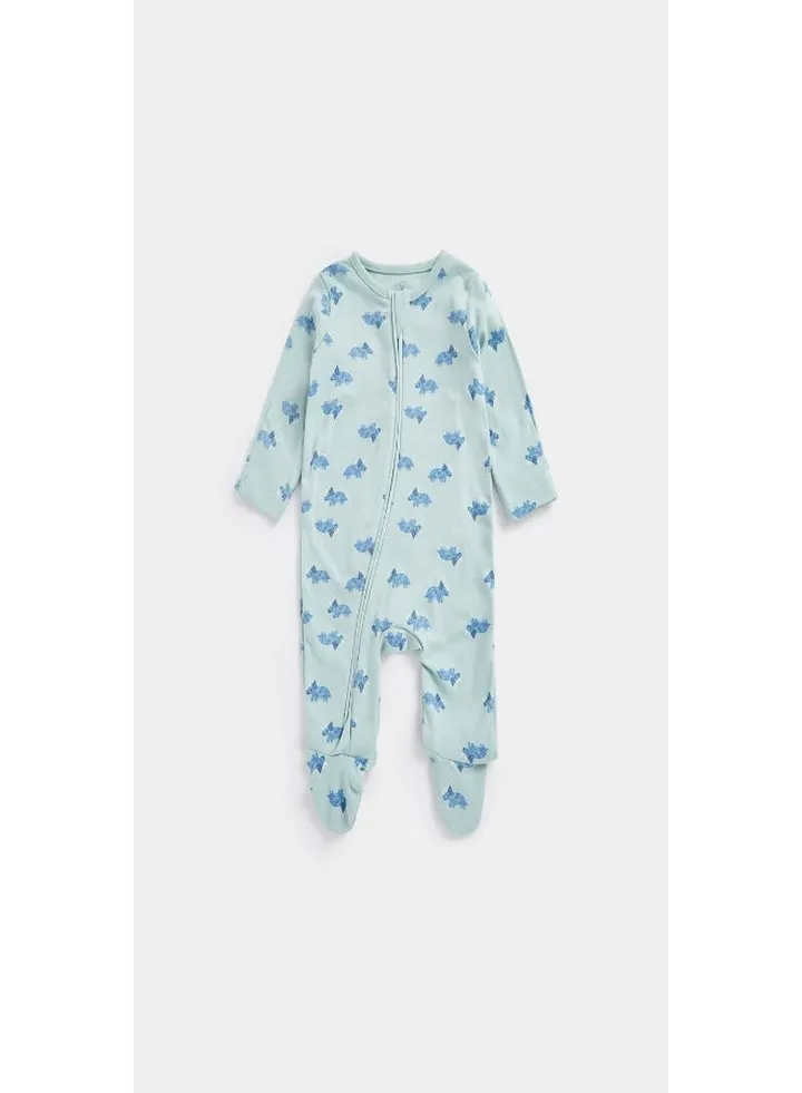 Dino Zip Up Sleepsuit