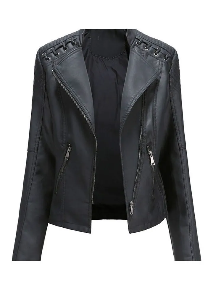 Classic Short Biker Coat