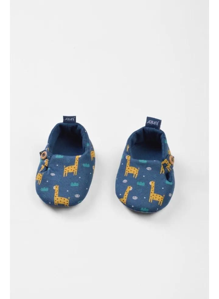 Baby Boys Printed Slippers P/2