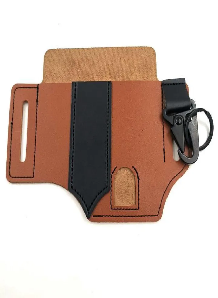 Leather Sheath for Leatherman Multitool Sheath EDC Pocket Organizer with Key Holder
