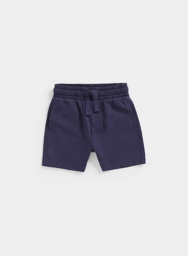 Navy Jersey Shorts