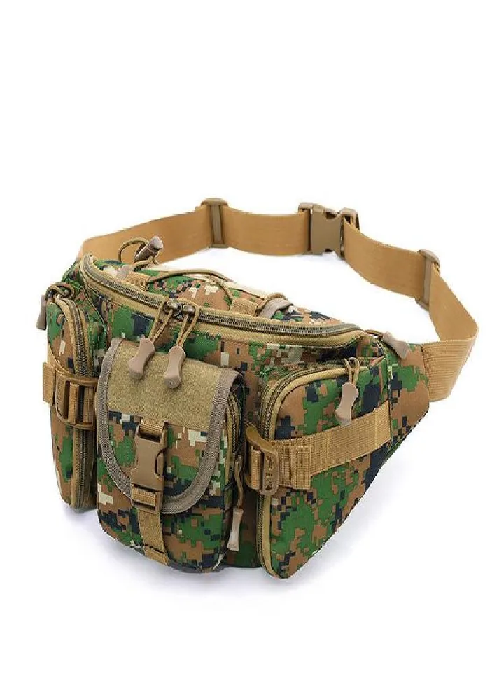 5L Tactical Waist Bag Sling Molle Waterproof Fanny Bags Hiking Fishing Sport Hunting Camping Sports Belt Pack Waist Bag XA517WA