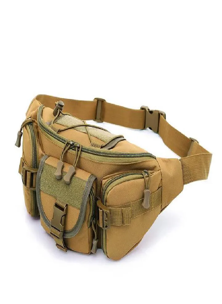 5L Tactical Waist Bag Sling Molle Waterproof Fanny Bags Hiking Fishing Sport Hunting Camping Sports Belt Pack Waist Bag XA517WA