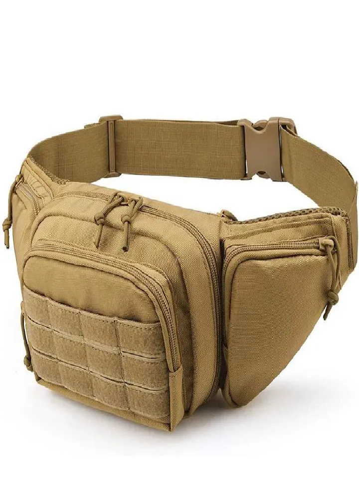 Men Waist Bag Pack Purse Casual Large Phone Belt Bag Pouch Women's Tactical Canvas Travel Phone Bag Fanny Banana Bag Hip 3 Pockets