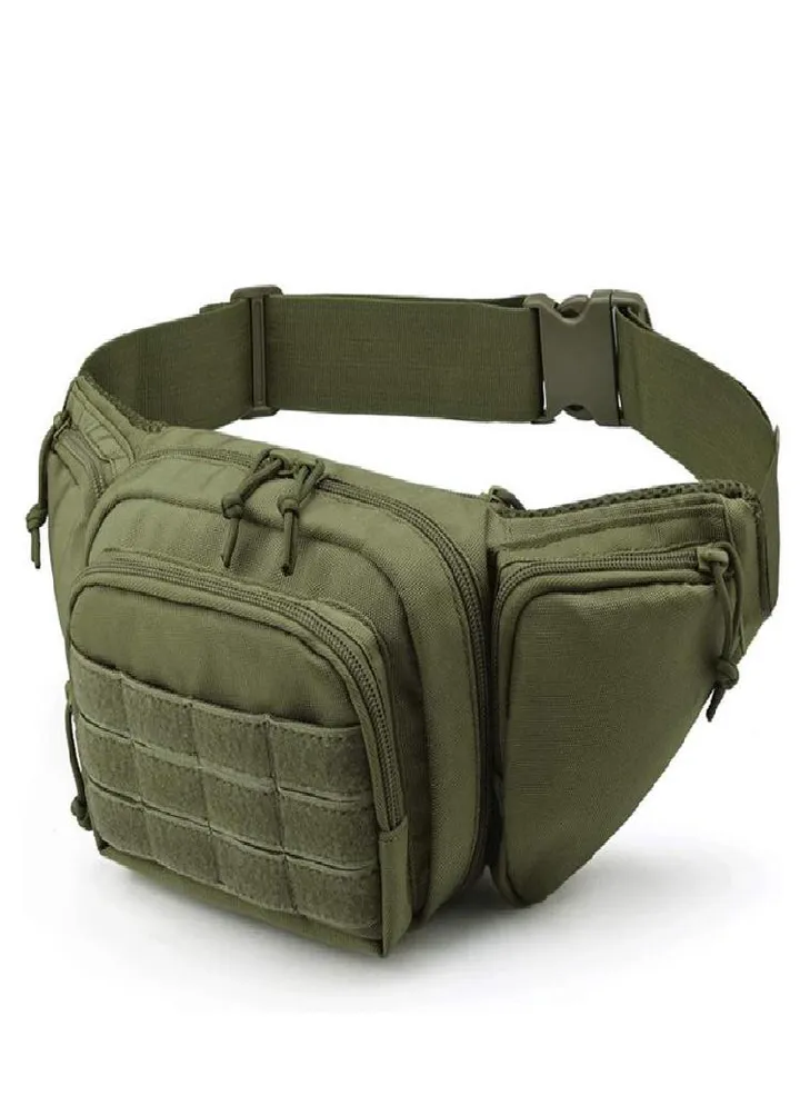 Men Waist Bag Pack Purse Casual Large Phone Belt Bag Pouch Women's Tactical Canvas Travel Phone Bag Fanny Banana Bag Hip 3 Pockets