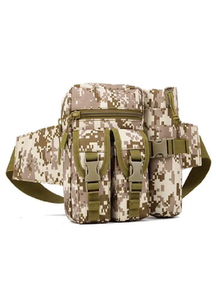 Military Tactical Waist Molle Travel Outdoor Camping Hiking EDC Nylon Hunting Bottle Tas Sports Bag
