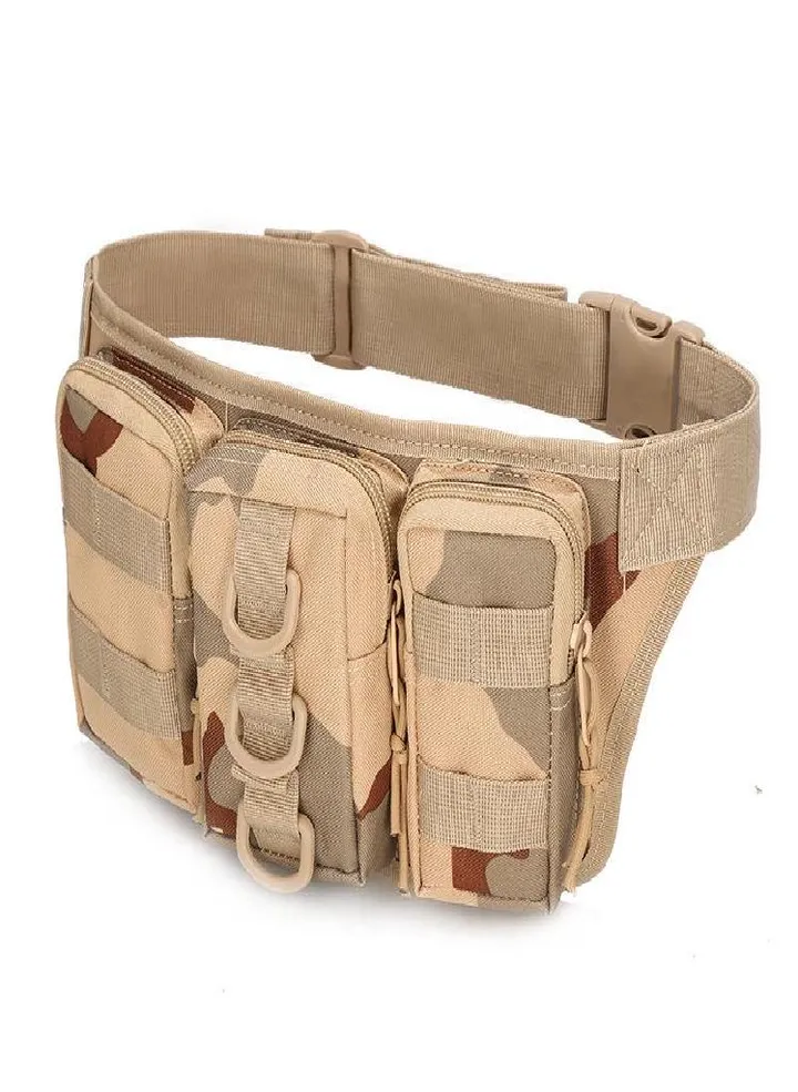 Scione Tactical Molle Waist Military Caouflage Outdoor Waterproof Travel Camping Hiking Running Bag