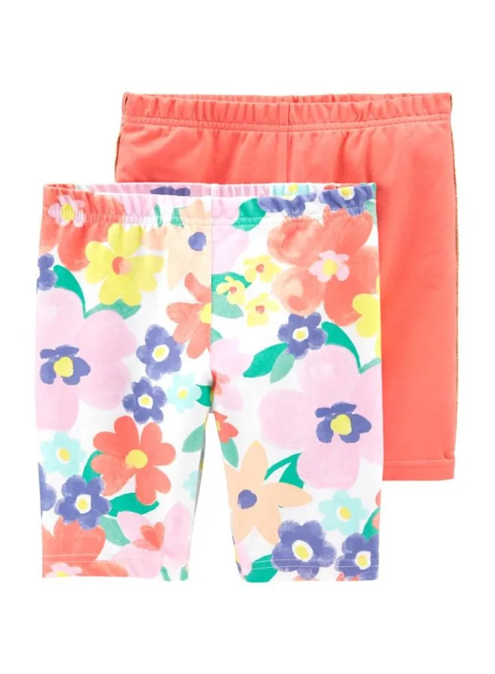2-Piece Playground Shorts Set Pink/Blue/White