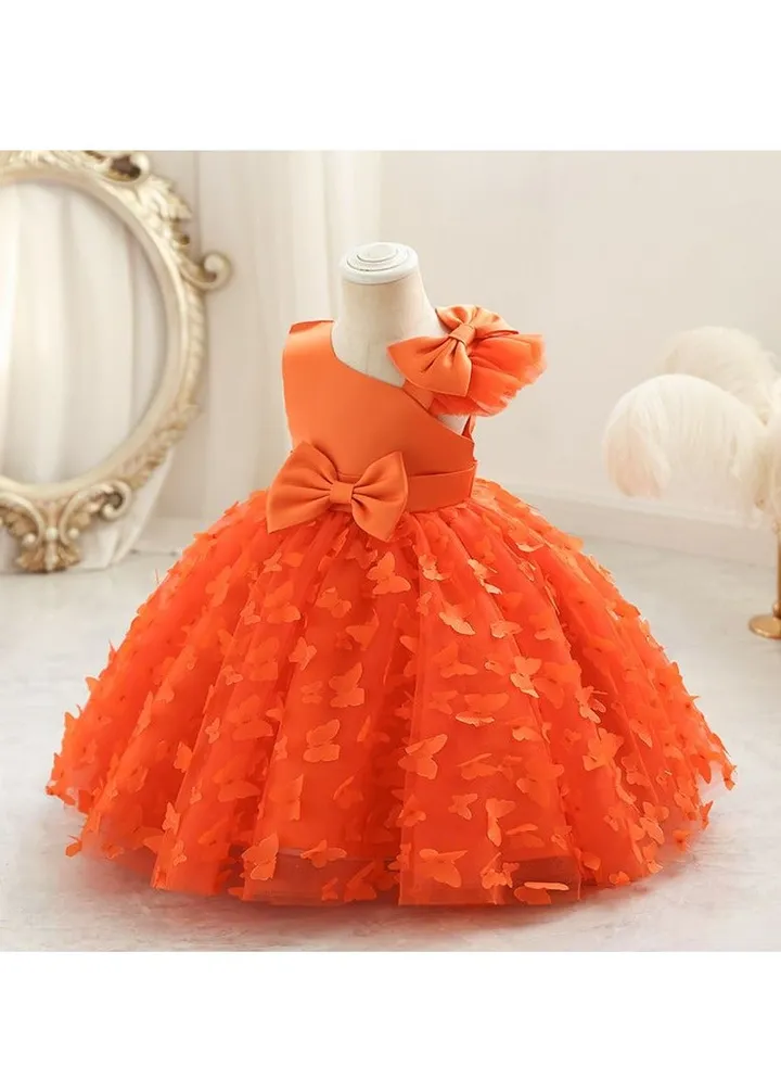 New Girls' Puffy Dress Birthday Dress Dress