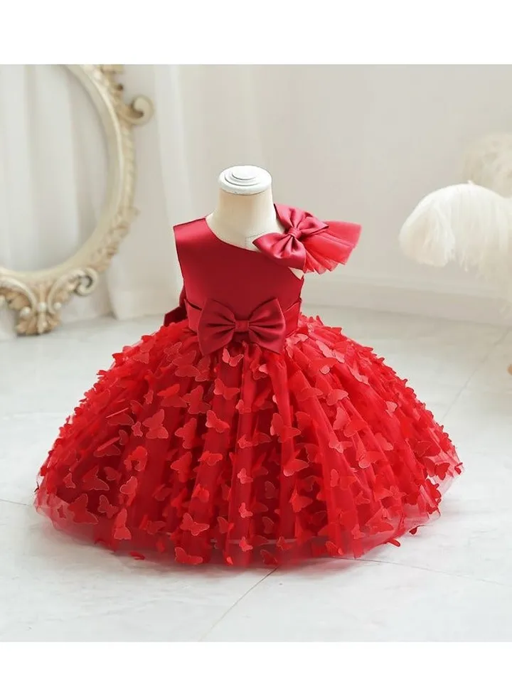 New Girls' Puffy Dress Birthday Dress Dress